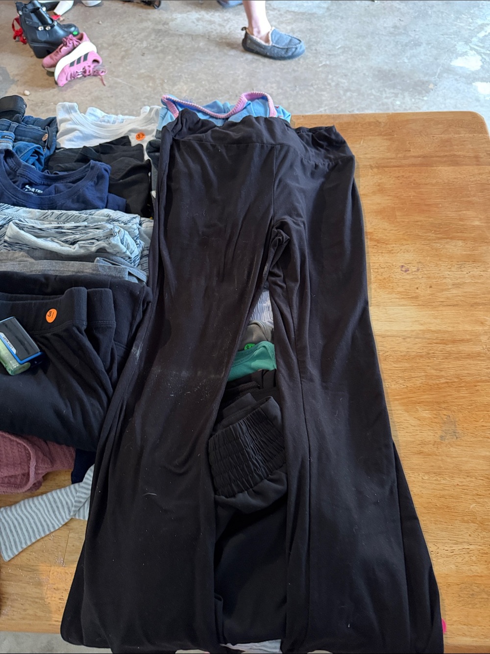 No Boundaries Black Flare Leggings